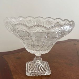 Bohemian crystal bowl